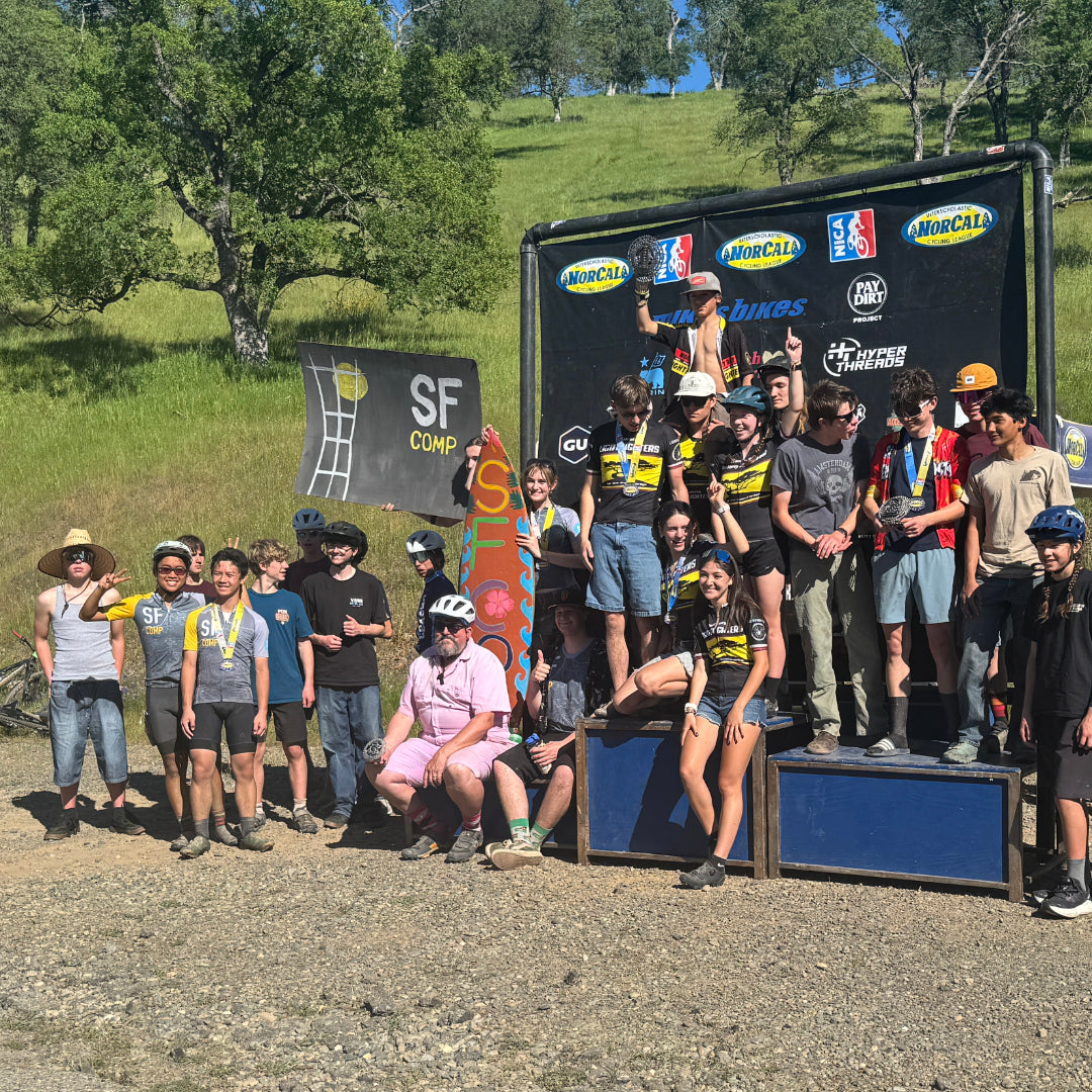 photo of the team podium at the NorCal Exchequer race