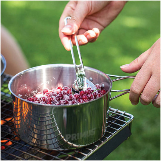 Campfire Cookset Stainless Steel - Large