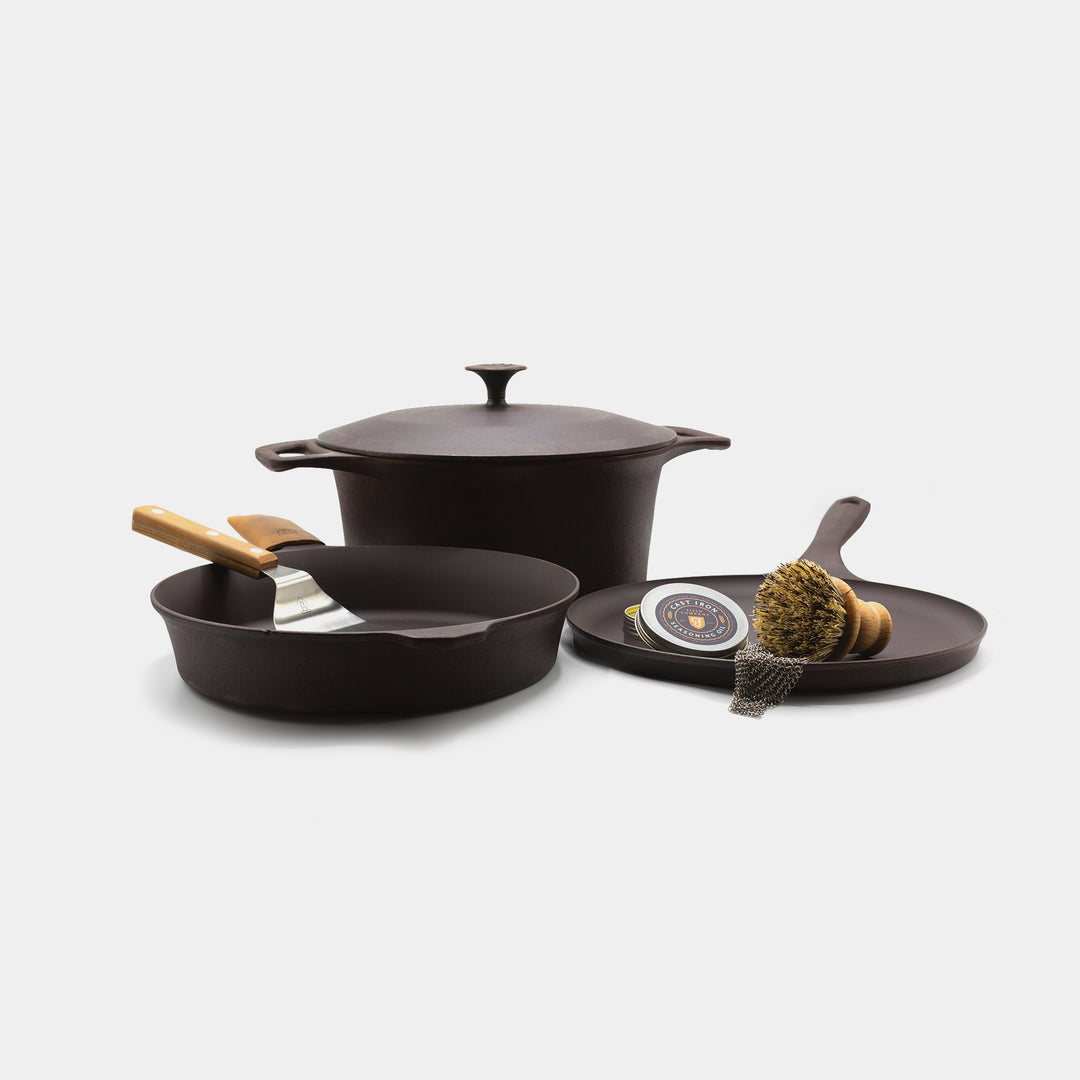 Thunderbolt Cast Iron Full Camp Kitchen Set