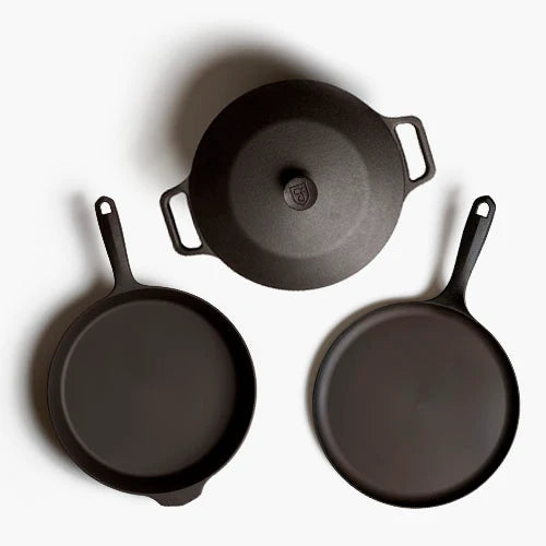 Thunderbolt Cast Iron Full Camp Kitchen Set